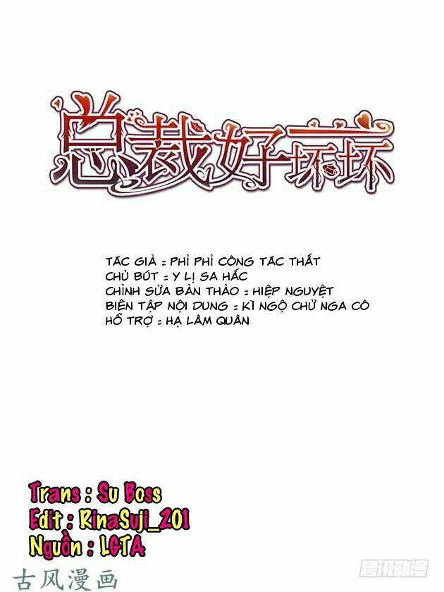 tổng tài thật xấu xa chapter 4 1