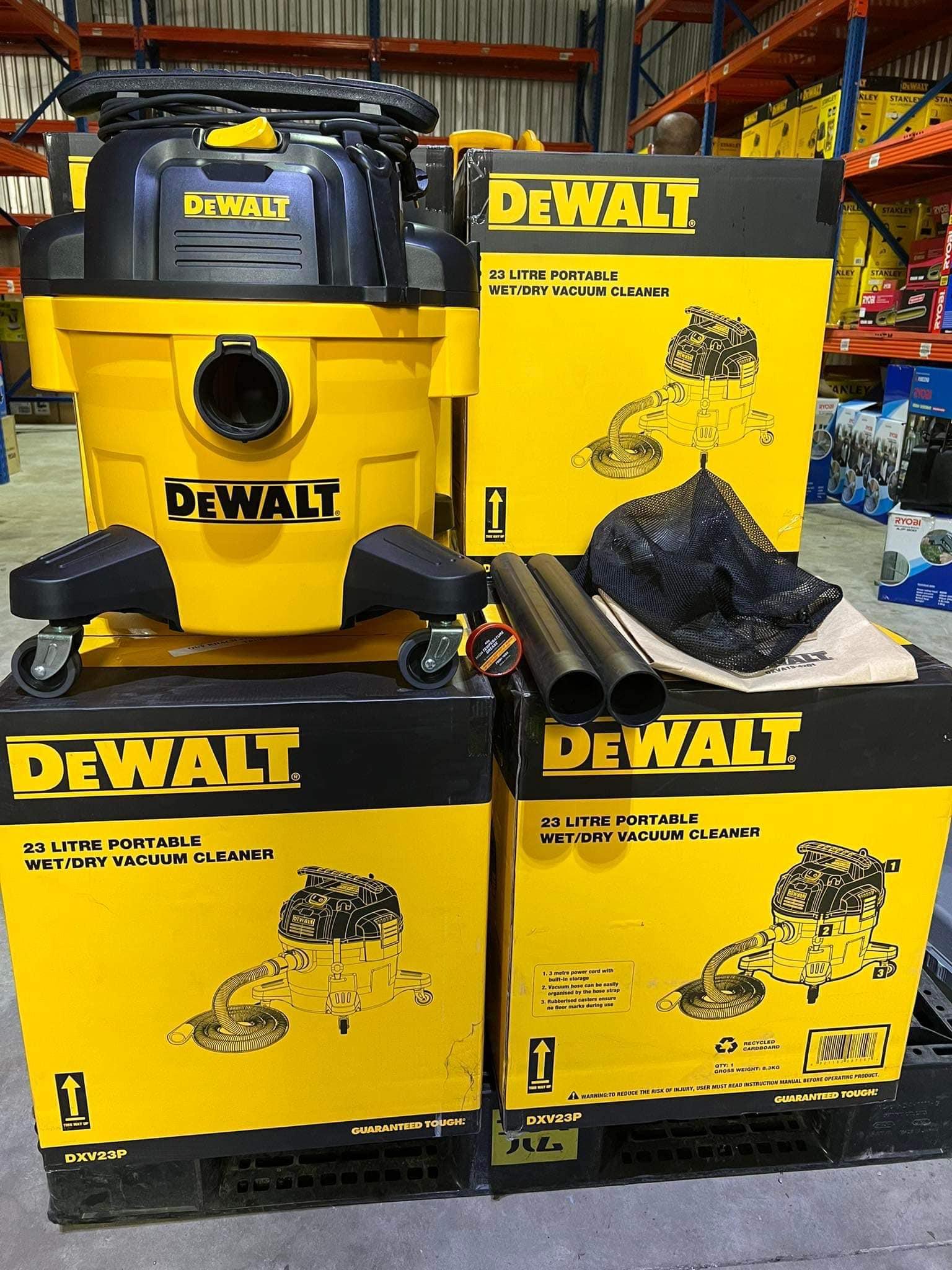 MÁY HÚT BỤI 3 CHỨC NĂNG 3000W (4HP) 23L DEWALT DXV23P - HÀNG CHÍNH HÃNG