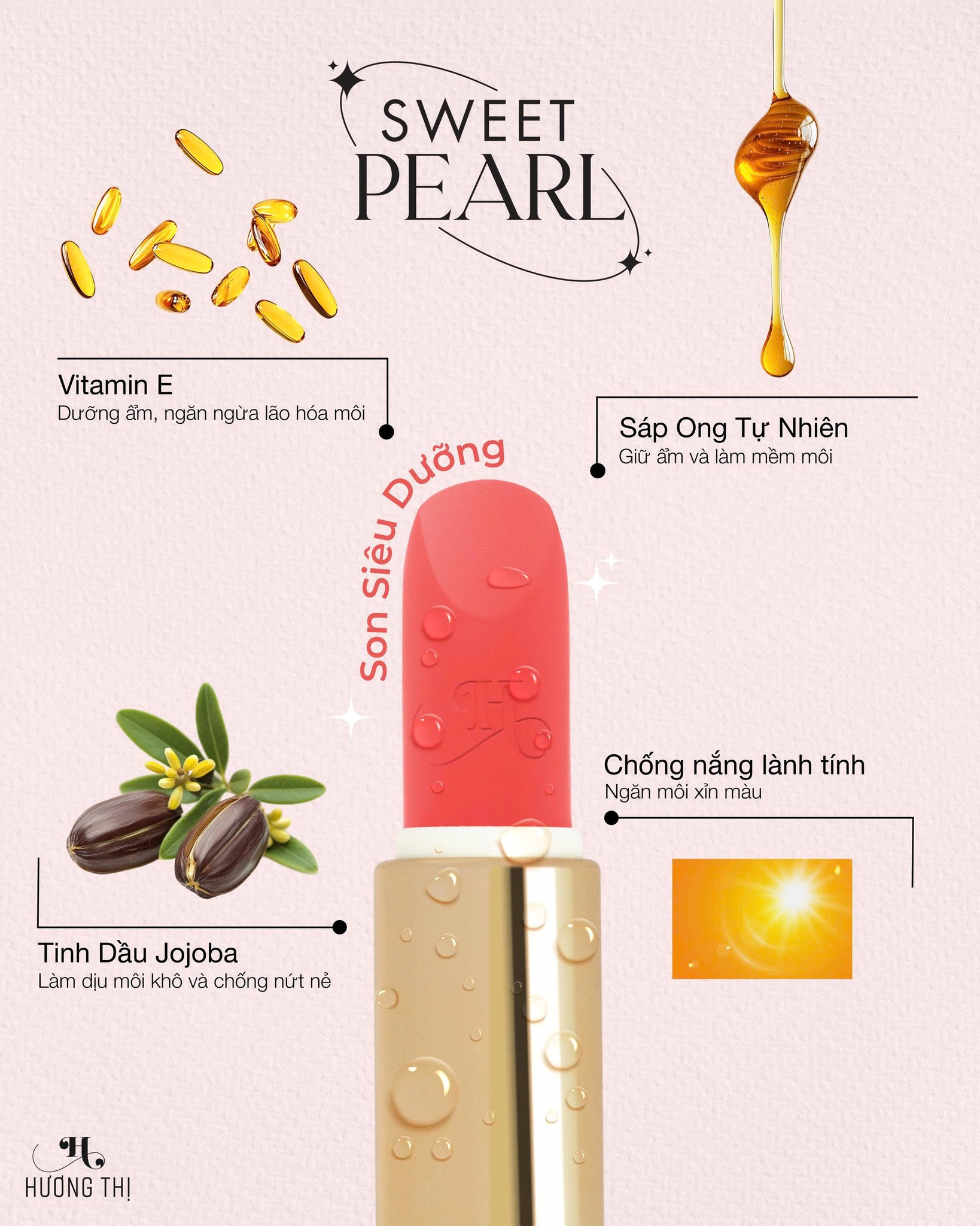 SON DƯỠNG SWEET PEARL HƯƠNG THỊ