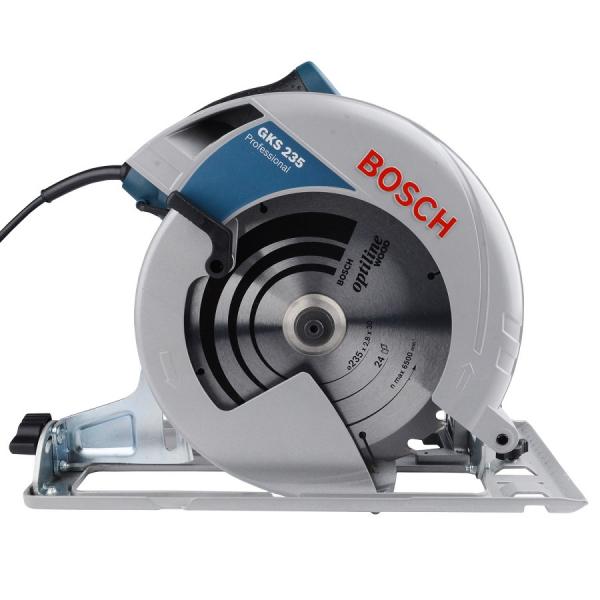 MÁY CƯA ĐĨA 235MM 2050W BOSCH GKS 235 TURBO (KÈM PHỤ KIỆN) - HÀNG CHÍNH HÃNG