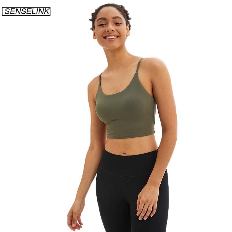 SENSELINK Áo Ngực Nữ Áo Thể Thao Tập Yoga Cho Nữ Áo Ngực