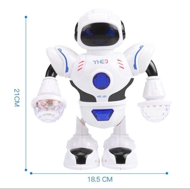 Robot nhảy múa phát nhạc flash