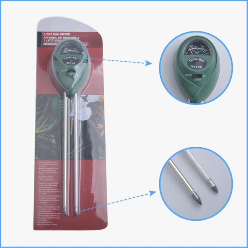 Máy đo, dụng cụ đo độ PH đất 3 trong 1