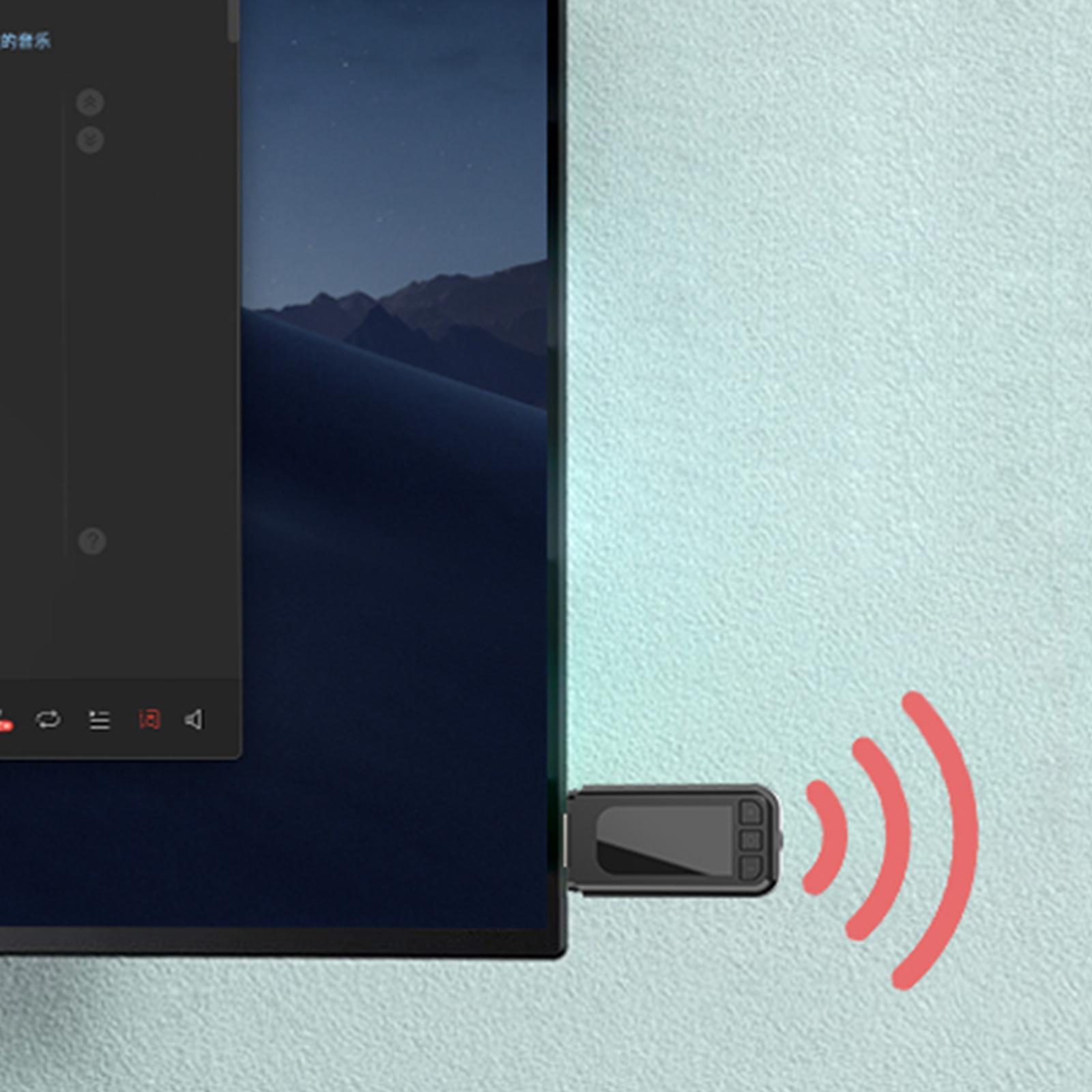 ATS2831 Bluetooth Adapter 5.0 AUX Dual-output 3.5mm Audio Plug And Play