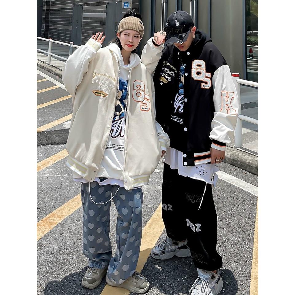 ÁO KHOÁC DÙ BOMBER NAM NỮ UNISEX FORM RỘNG THỜI TRANG TRẺ TRUNG HOT HIT CHO CÁC BẠN TRẺ
