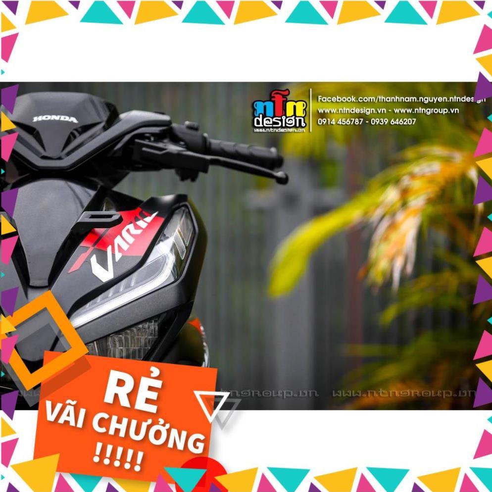 Tem Rời Vario 2018 Mẫu Chữ Vario 150 Đen Đỏ Trắng