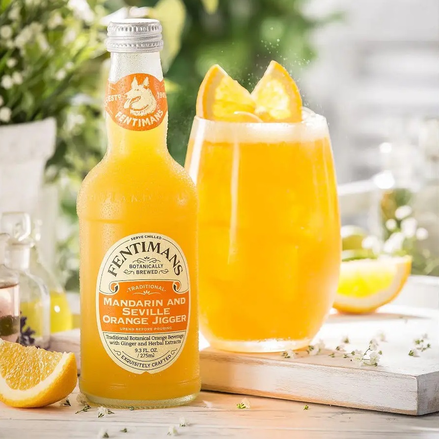 Fentimans Tonic Vị Quýt & Vỏ Cam Seville Anh Quốc - 275ml x 4 chai