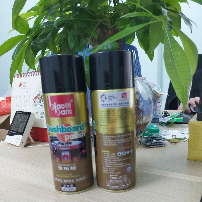 Chai xịt đánh bóng, siêu sáng lốp da , ghế xe ô tô Dashboard Polish Spray Brighter 450ml ( Hàng chất lượng cao)