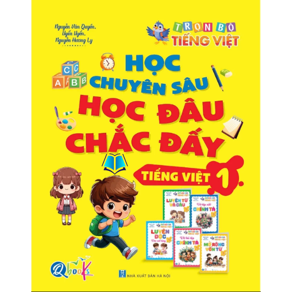 Sách - Bộ Sách Nâng Cao Lớp 1 - Đọc Mở Rộng, Học Chuyên Sâu, Giải Toán Có Lời Văn, Để Giỏi Toán