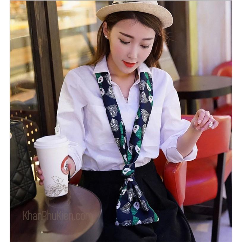 Khăn lụa satin