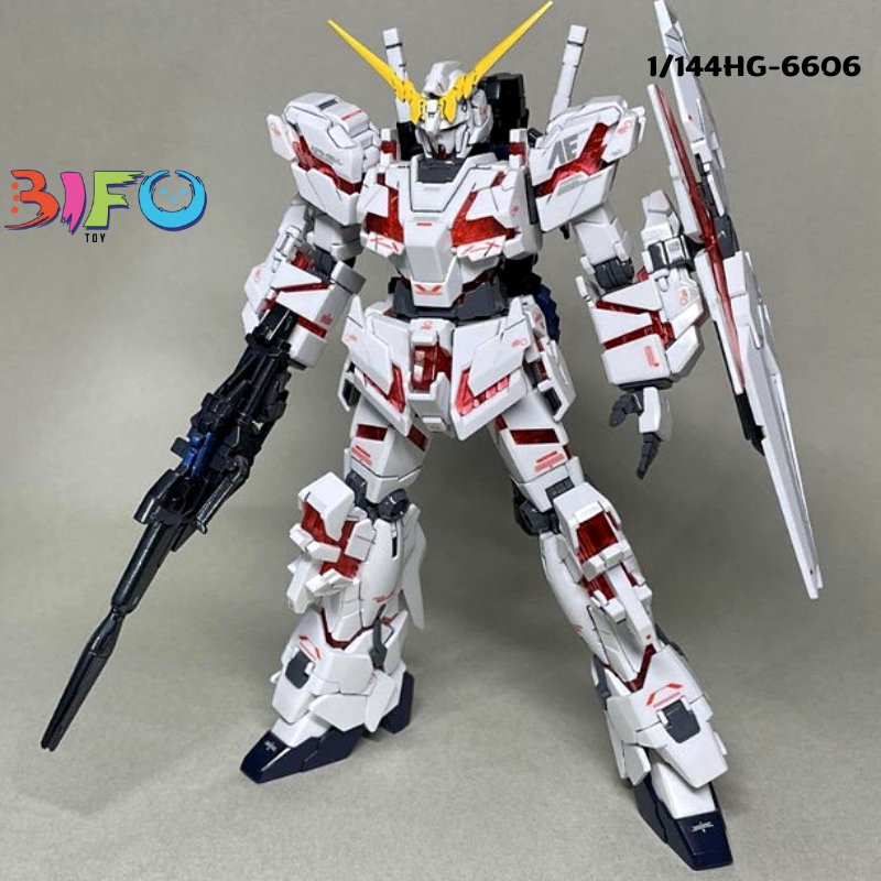 Mô Hình Gundam HG Unicorn Destroy Mode RX-0 HGUC 100 6606 1/144 High Grade Đồ Chơi Lắp Ráp Anime