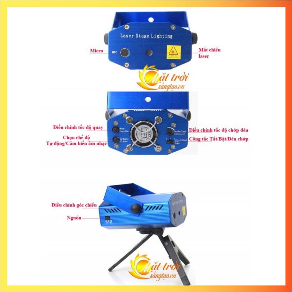 Máy chiếu laser mini cảm biến theo âm nhạc