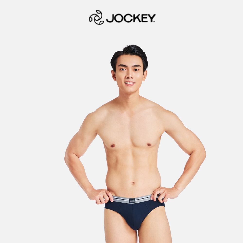 Quần Lót Nam Thun Cotton Jockey Dáng Trunk Boxer Co Giãn Thoải Mái Màu Xanh Đen - J1248_P1