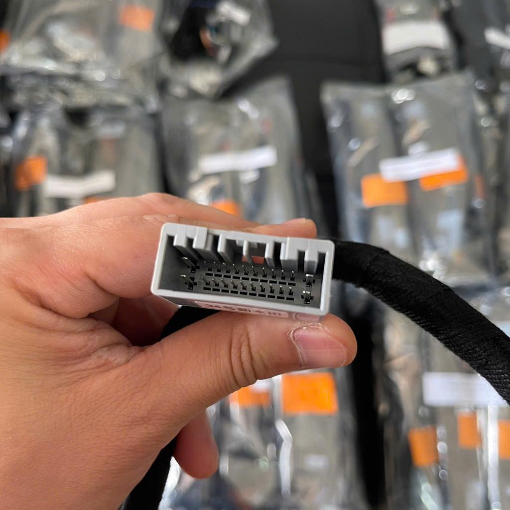 DÂY CẮM AMPLY/DSP, KẾT NỐI ĐẦU NGUYÊN BẢN CHO XE Ô TÔ HONDA ACCORD, ODYSSEY, CIVIC, CRV, FIT, CHUẨN PLUG AND PLAY