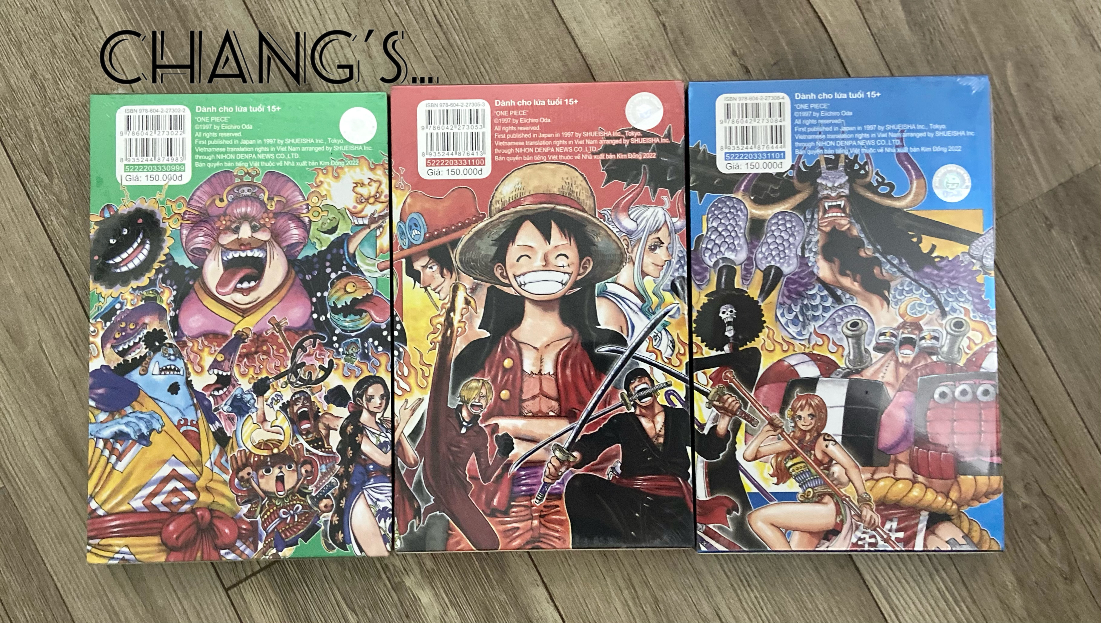 Truyện tranh One Piece Limited Edition lẻ Tập (1 - 99 - 100 - 101) - Nguyên seal