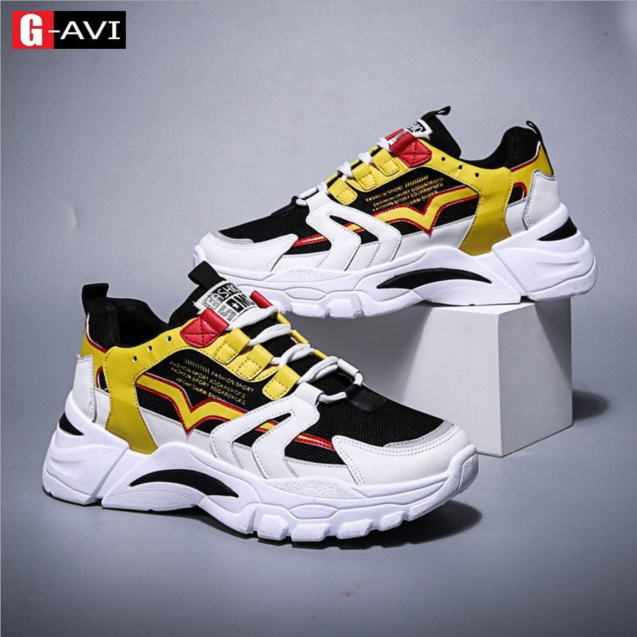 Giày sneaker nam tăng chiều cao mẫu mới phong cách trẻ trung năng động hot trend 2021 AVi364