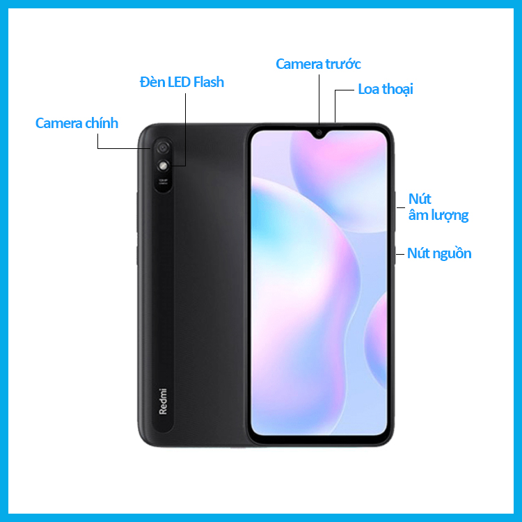 Điện thoại Xiaomi Redmi 9A (2GB/32GB) - Hàng chính hãng