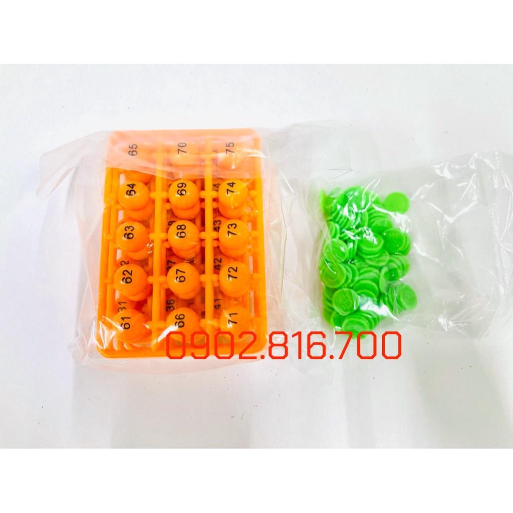 Bộ Đồ Chơi Lô Tô Bingo 90 số 48 tờ 007-79