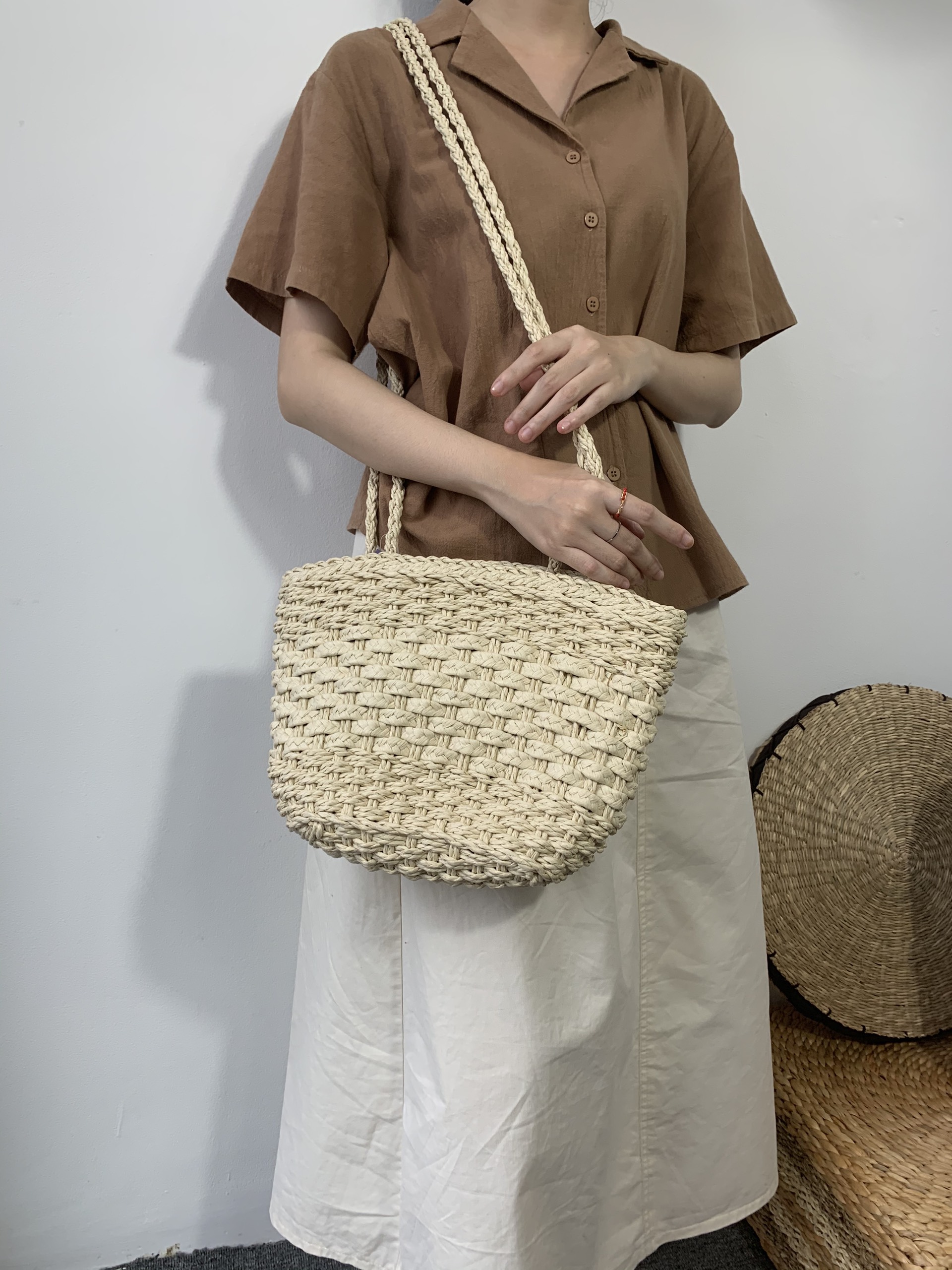 Túi xách dây đai nhỏ gọn thời trang