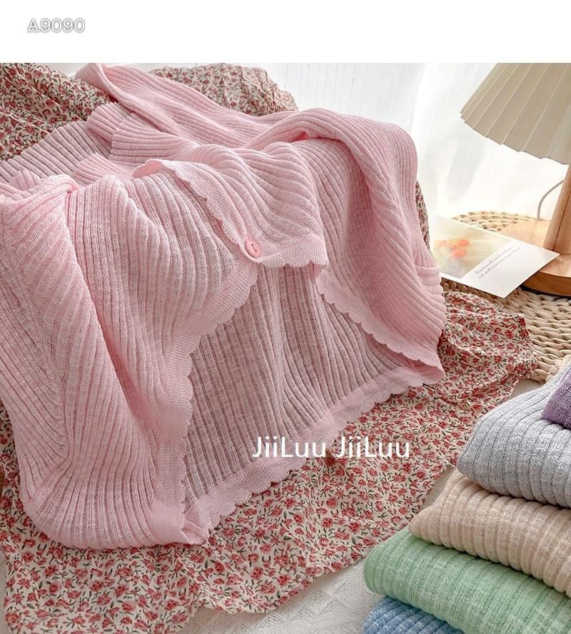 ÁO KHOÁC CARDIGAN CROPTOP LEN THUN LỬNG SUÔNG TRƠN MÀU PASTEL ĐI BIỂN DẠO PHỐ ĐI CHƠI ĐI LÀM ĐI HỌC