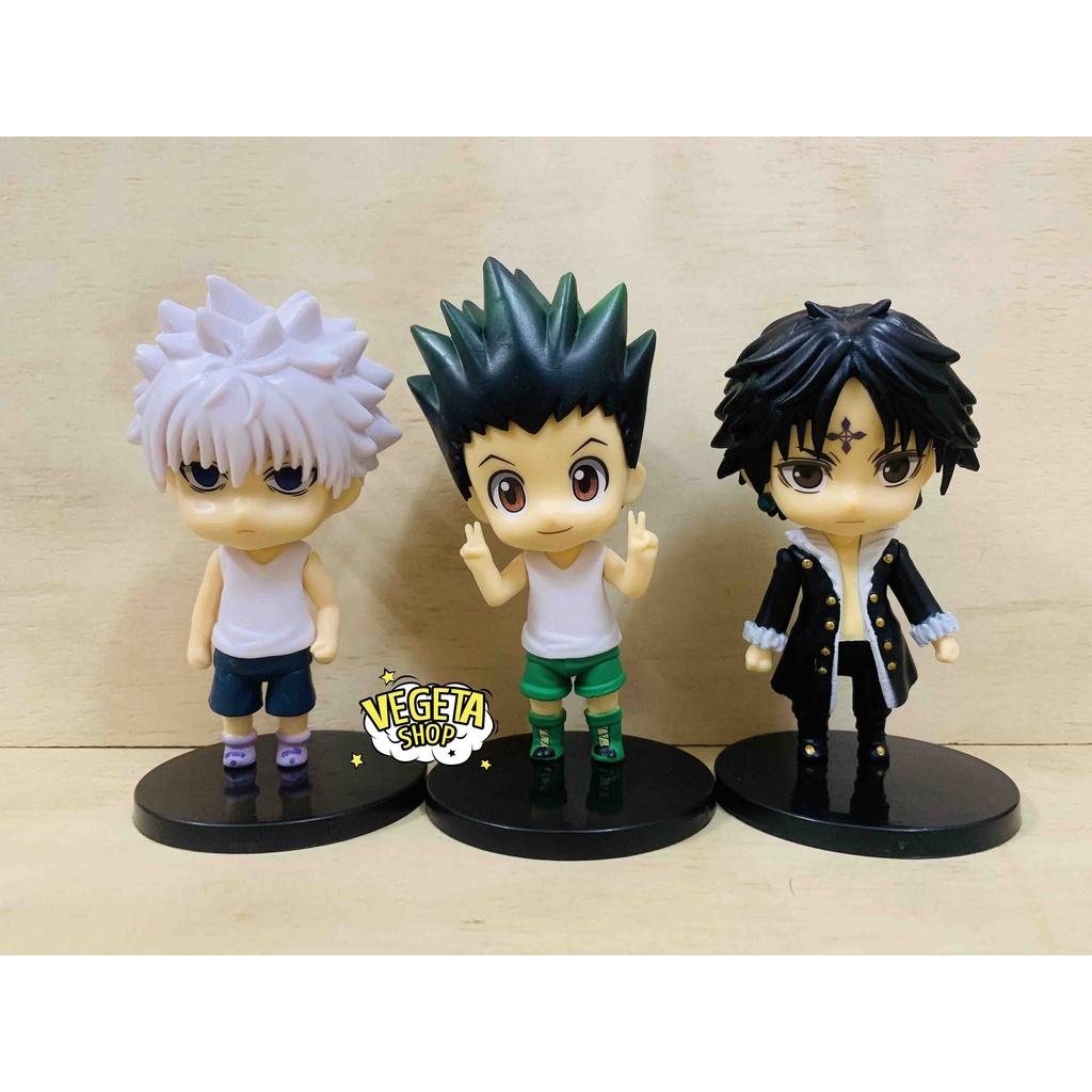 Mô hình Hunter X Hunter - Thợ săn HXH - Gon Killua Kurapika Chrollo Lucifer Hisoka Ging Freecss Machi Komacine - 9~11cm