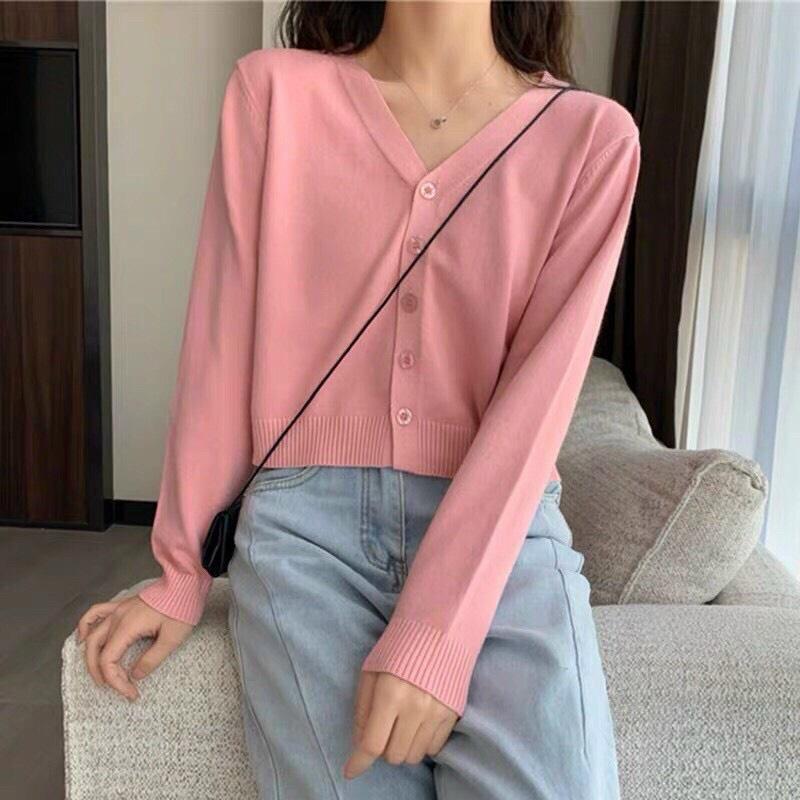 Áo len cardigan 5 KHUY chất đẹp