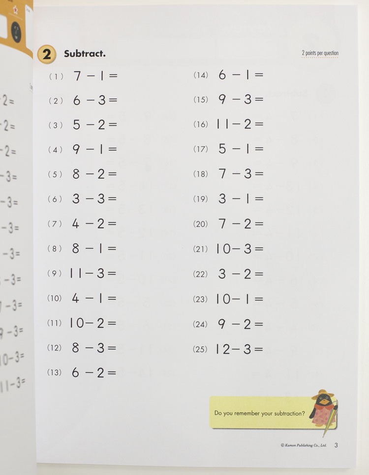 Kumon math workbooks nhập 10q khổ a4