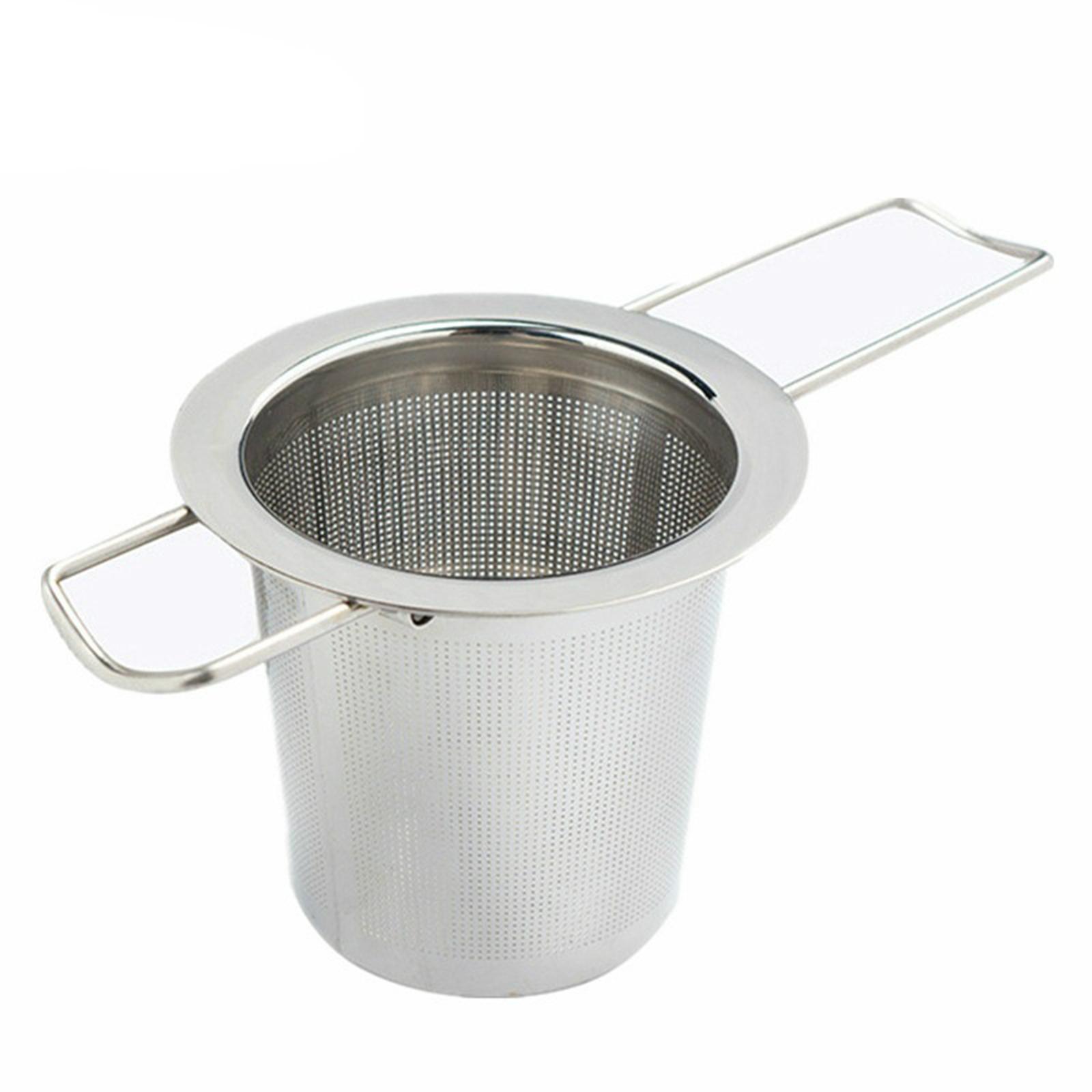 Tea Infuser Fine Mesh Strainer Stainless Steel Mesh Tea Infuser Loose Leaf Filter for Brewing Tea