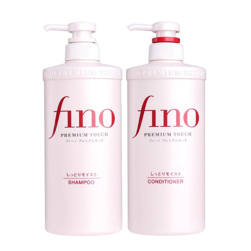 Bộ đôi gội xả Phục hồi hư tổn tóc Fino Shampoo - Conditioner Nhật Bản 550ml