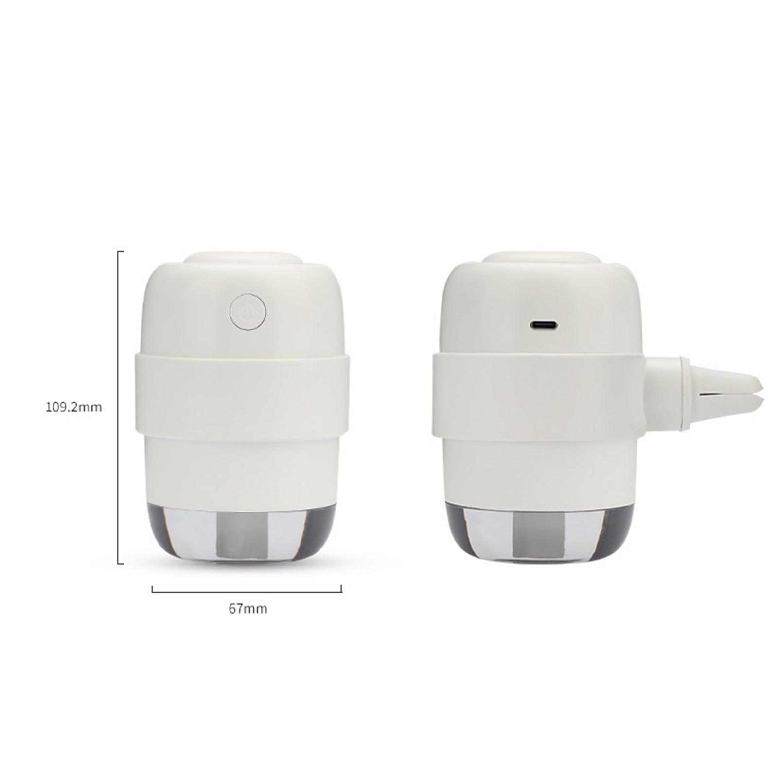 Portable Mini Humidifier Personal USB Desktop Cool Mist Humidifier W/ Lights