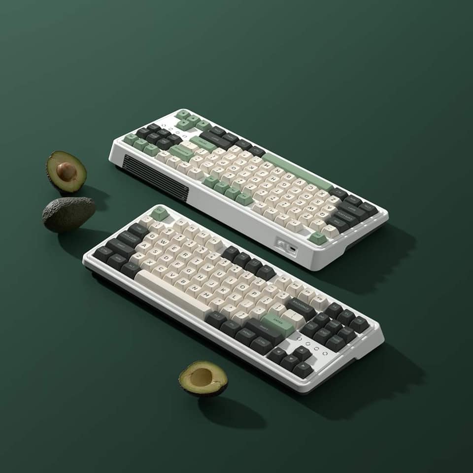 Bàn phím máy tính FL-Esports CMK87SAM Tropical Forest 3 Mode _Mới, hàng chính hãng