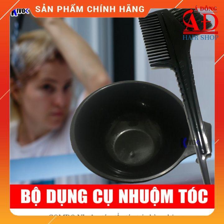 Bộ full dụng cụ chén cọ quét thuốc nhuộm tóc chuyên nghiệp cho Salon