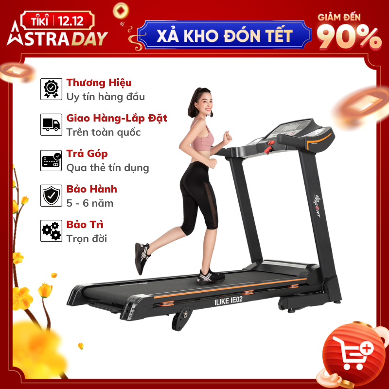 MÁY CHẠY BỘ ĐƠN NĂNG ELIP iE02