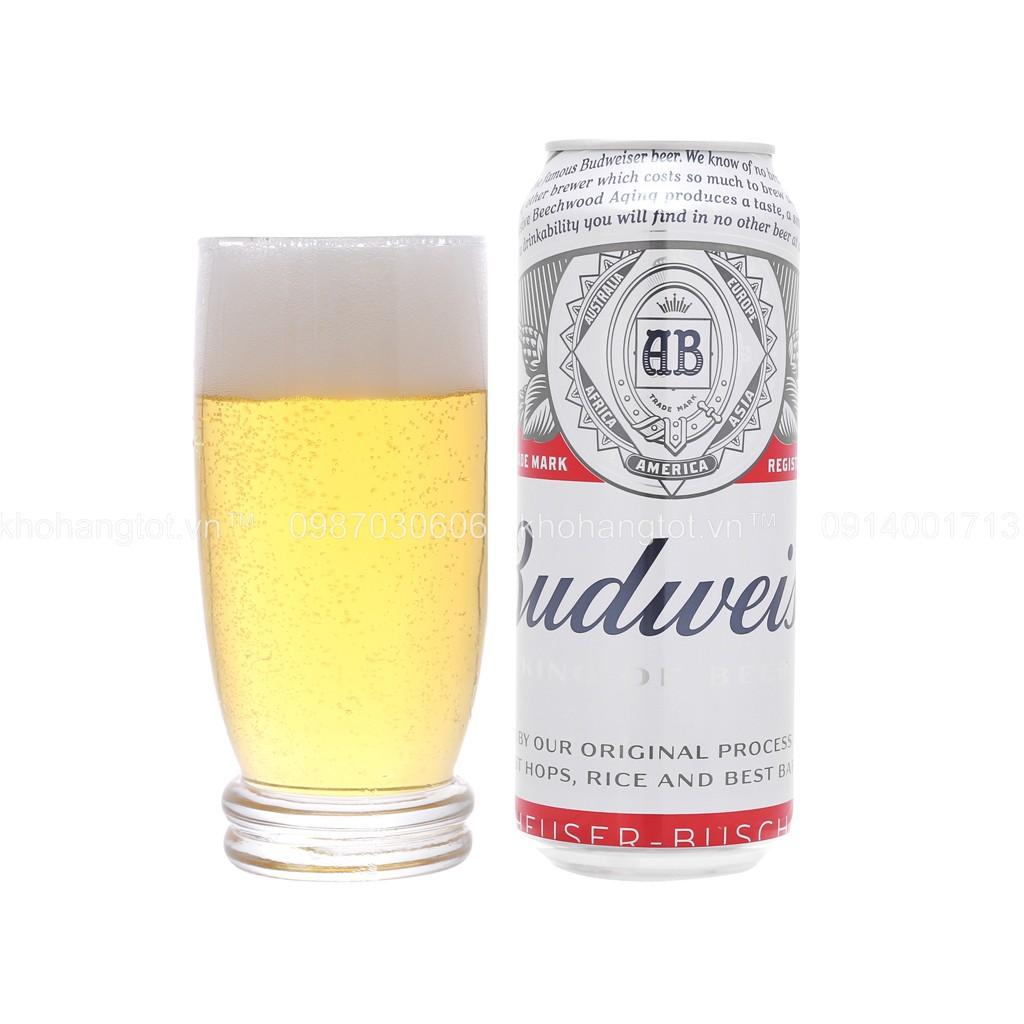 Thùng 12 Lon Bia Budweiser (500ml/ Lon)