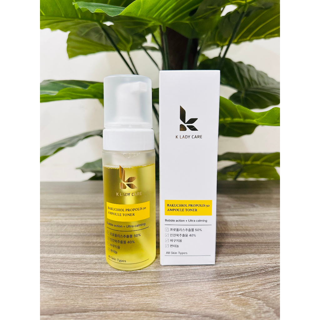 Nước hoa hồng keo ong Bakuchiol K LADY CARE 150ml
