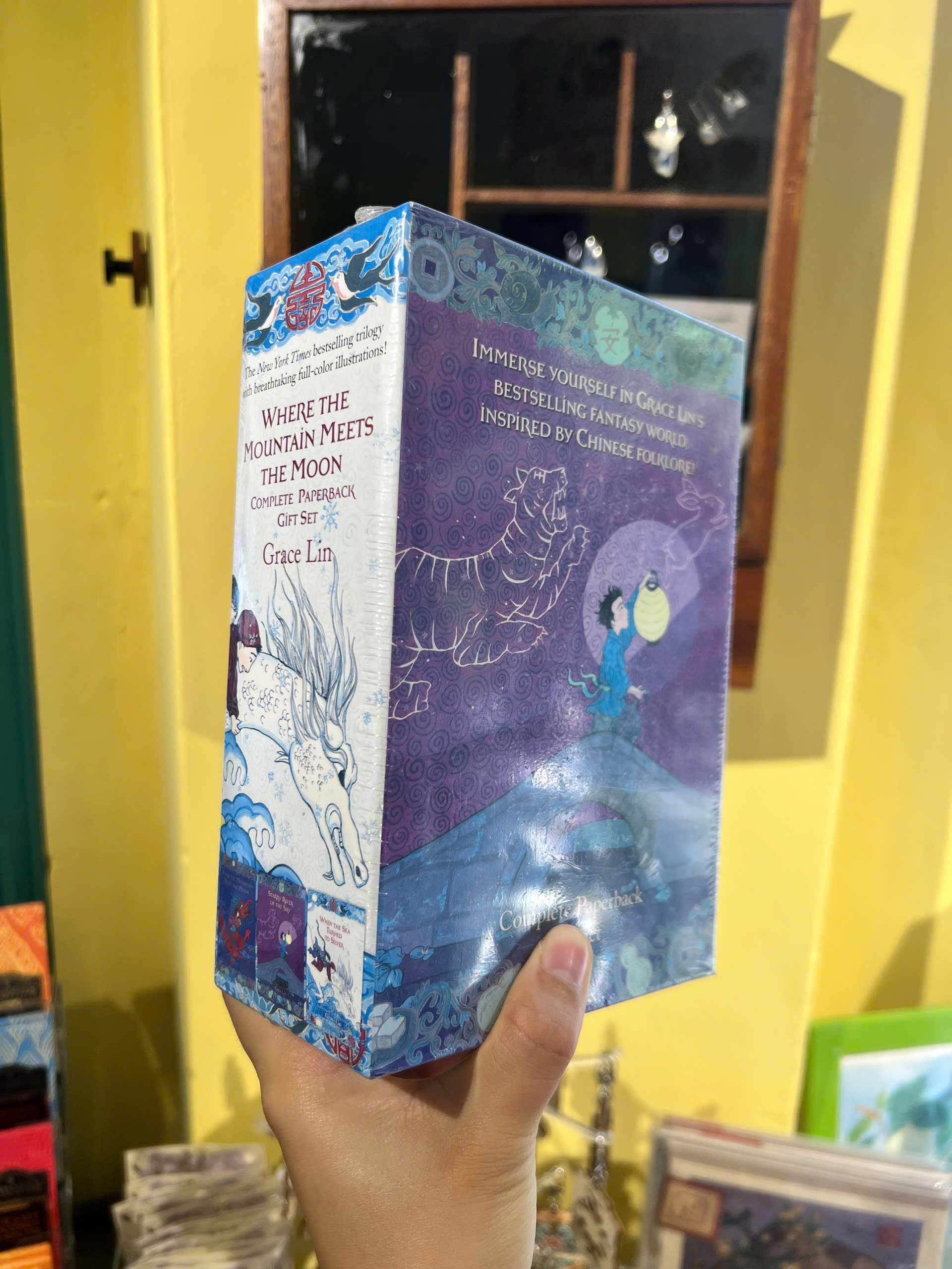 Sách - Where the Mountain Meets the Moon: Complete Paperback Gift Set by Grace Lin / Children English Books