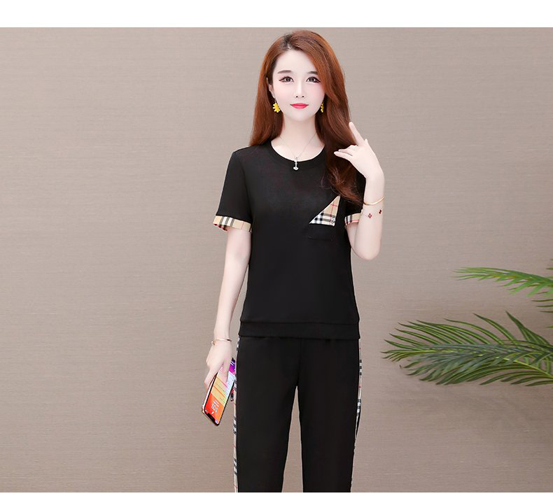 BỘ THUN PHỐI CARO THỜI TRANG SIZE 45KG ĐẾN 70KG