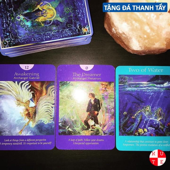 Bộ Bài Tarot Angel 78 Lá Bài Tặng Đá Thanh Tẩy