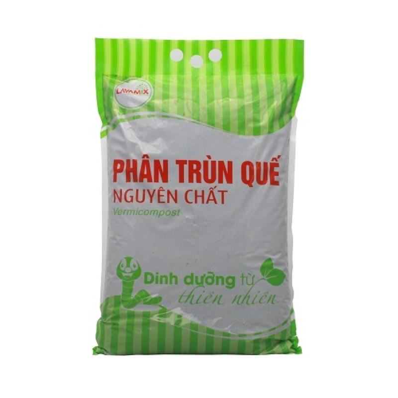 Phân trùn quế nguyên chất gói 2kg