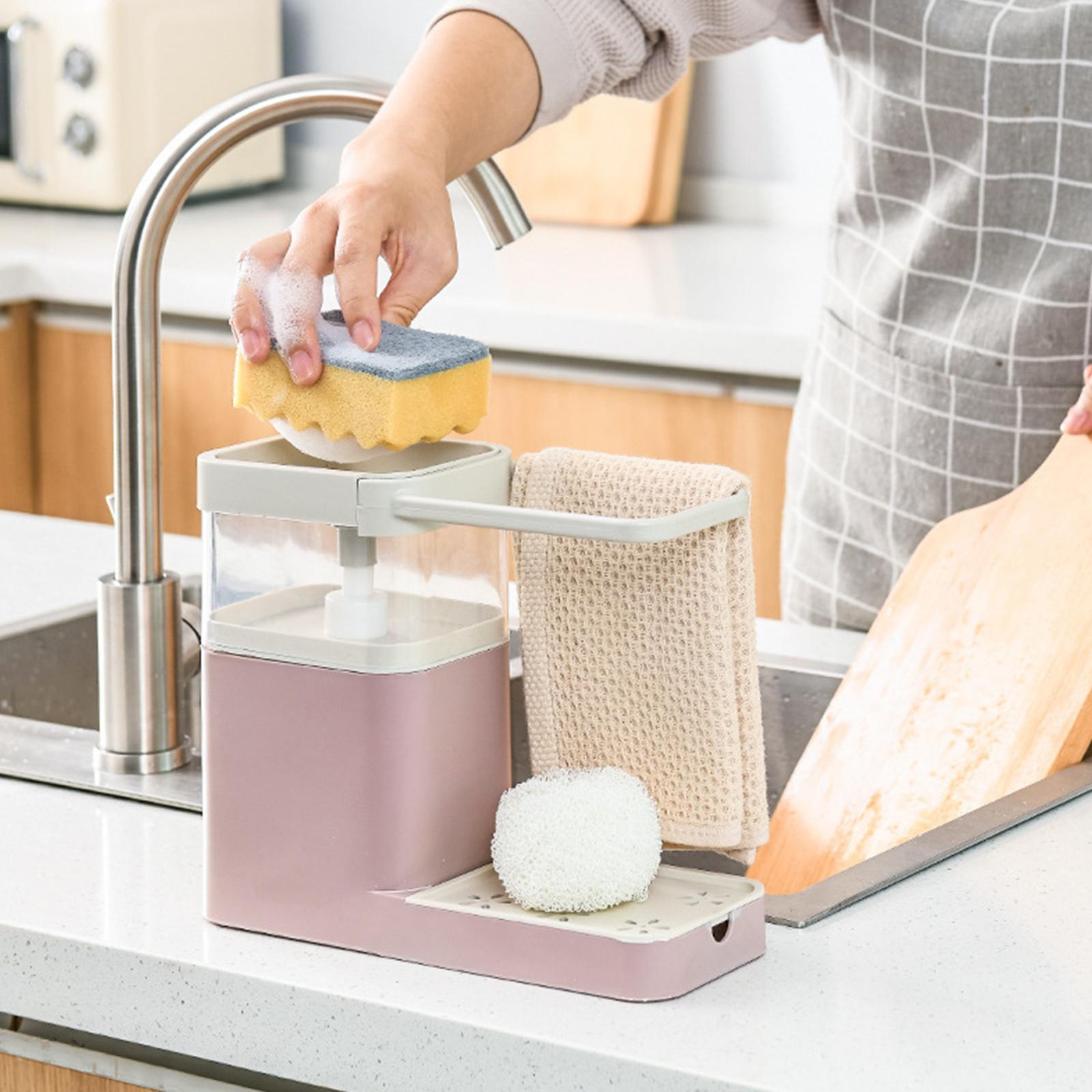 Hộp Đựng Xà Phòng Đa Dụng Kèm Thanh Treo Khăn