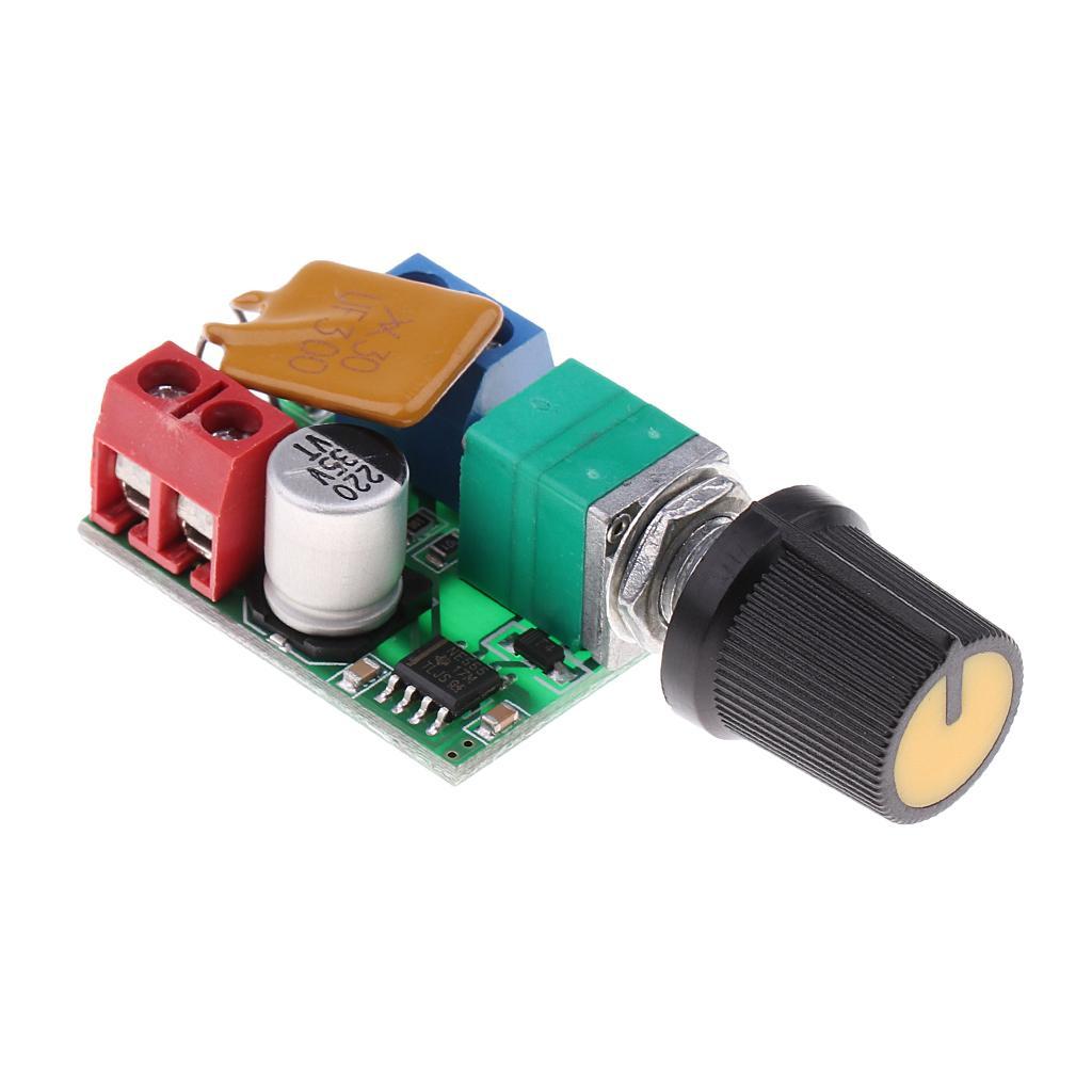 5PCS DC Motor PWM Speed Controller 3V-35V 90w Speed Control Switch LED Dimmer Modules PWM Frequency 10