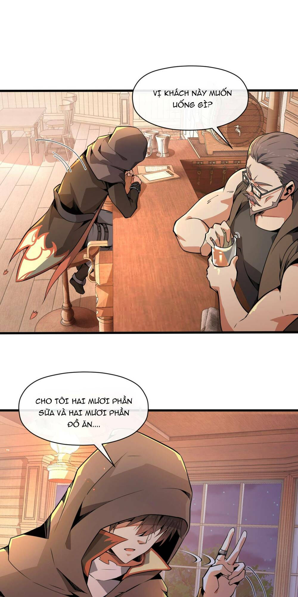 dù kiếm được nghề nghiệp siêu hiếm nhưng lại bị toàn server đuổi giết?! chapter 2 38