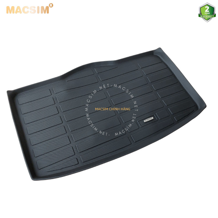 Thảm lót cốp Vinfast VF5 nhãn hiệu Macsim chất liệu tpv cao cấp màu đen