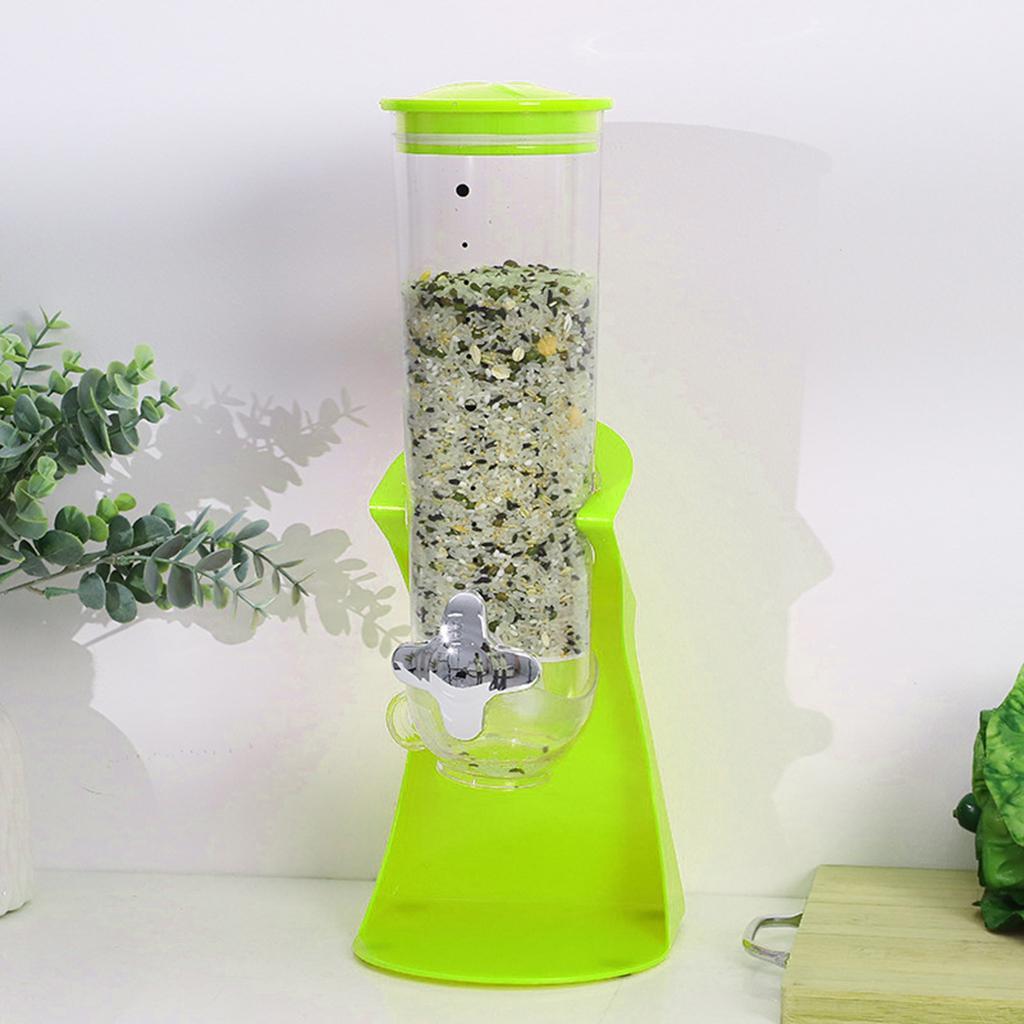 Cereal Dispenser Space Saving Grain Storage Box for Pantry Home Cereal Nuts Rice