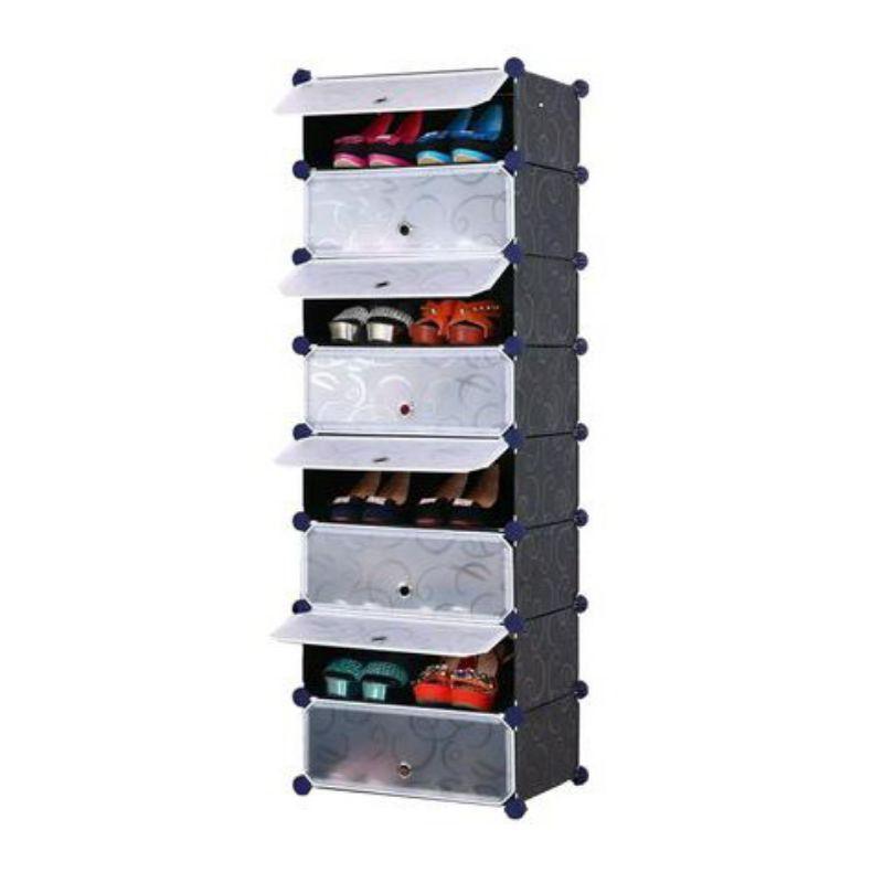 Tủ Giày Dép Nhựa Lắp Ghép 7 Ô Đa Năng Tiện Lợi