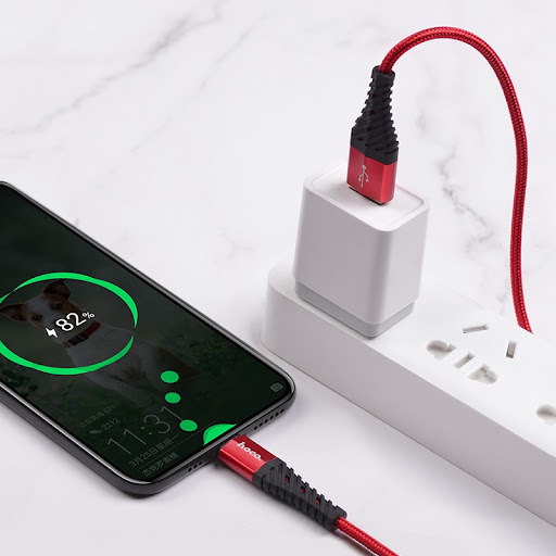 DÂY SẠC CÁP SẠC DÙ CHỐNG GẬP HOCO X38 - CÁP SẠC NHANH 2.4A VÀ 3.0A LIGHTLING MICRO USB  USB TYPE - C