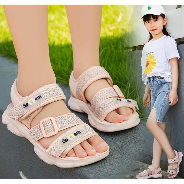 Sandal bé gái dép quai hậu cho trẻ em  bền đẹp thích hợp đi học đi chơi