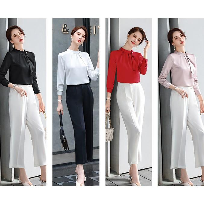 áo sơ mi nữ dài tay công sở - TA134