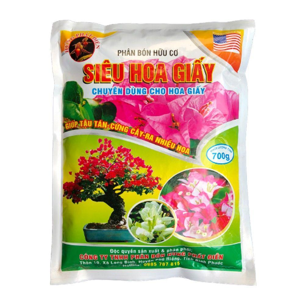 Phân Bón Hữu Cơ Siêu Hoa Giấy  Giúp Tậu Tán, Cứng Cây, Ra Nhiều Hoa - Siêu Sale