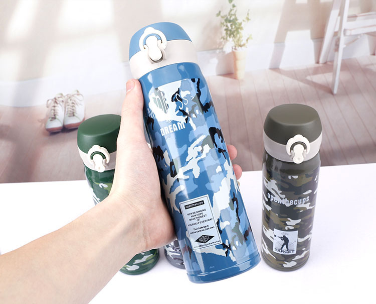 Tách Bình giữ nhiệt Cao Cấp inox 304 dung tích 500ml dành cho đi học/đi làm/ dã ngoại 3231